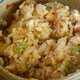 葱の雷豆腐